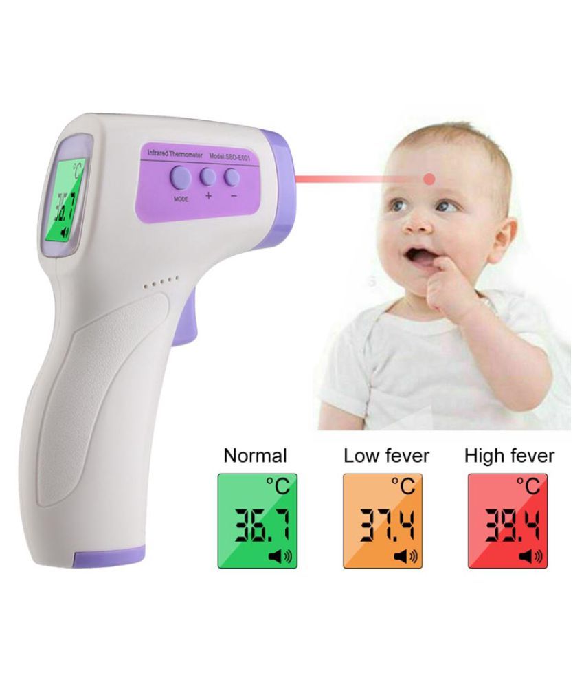 Suprico Non-Touch Infrared Professional Accuracy Thermometer Hard: Buy ...