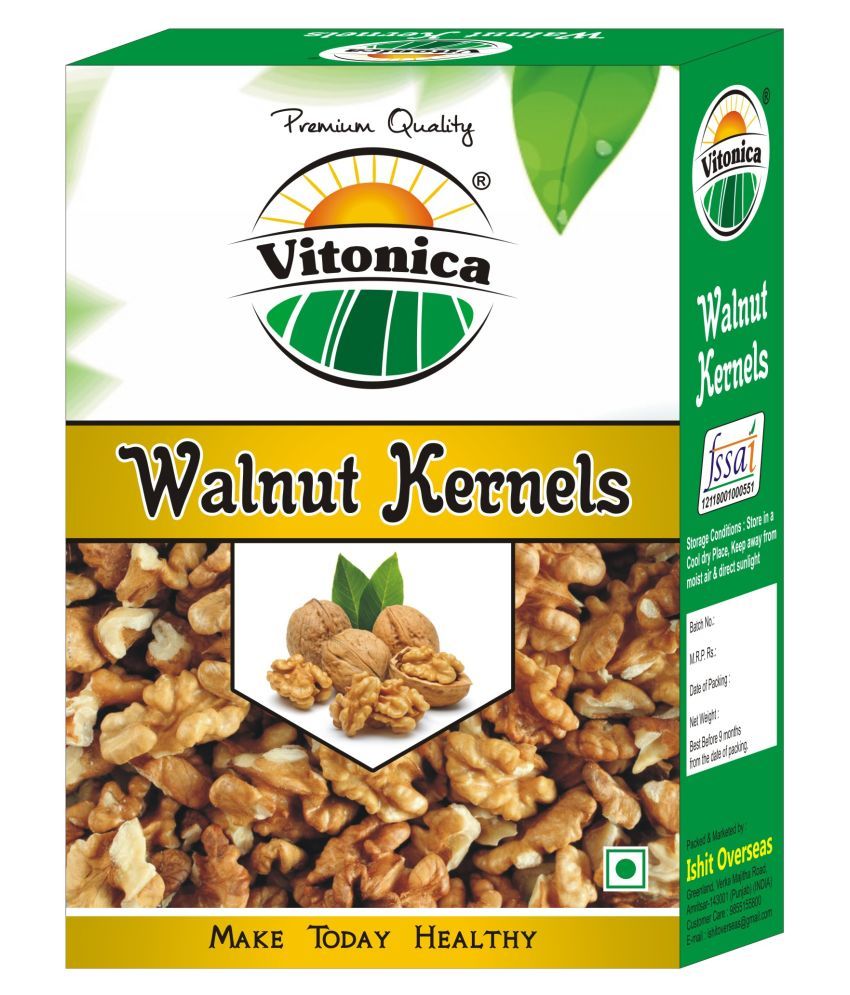 VITONICA Premium Walnuts (Akhrot) 200 g: Buy VITONICA Premium Walnuts ...