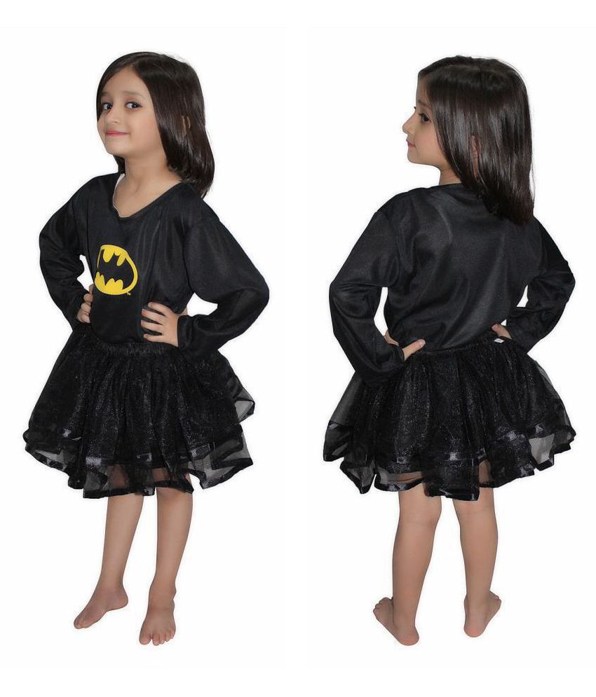     			Kaku Fancy Dresses Bat Super Hero Costume For Kids Girl,CosPlay Costume,CaliFor Kidsnia Costume School Annual function/Theme Party/Competition/Stage Shows/Birthday Party Dress