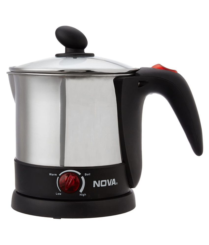 NOVA NKT2725 1.5 Liter 1250 Watt Stainless Steel Electric Kettle Price