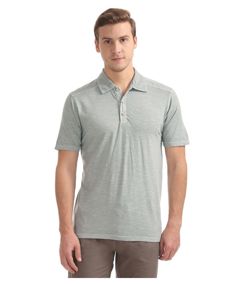 Cherokee Cotton Grey Plain Polo T Shirt - Buy Cherokee Cotton Grey ...