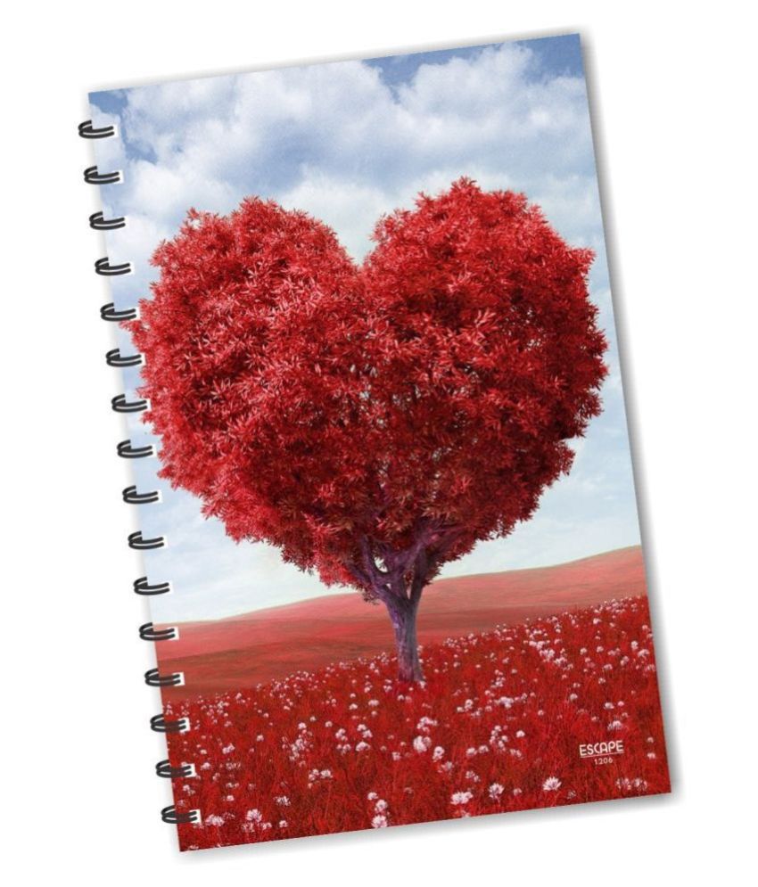     			ESCAPER Love Heart Tree Forest Diary (RULED), Love Diary, Designer Diary, Journal, Notebook, Notepad, Friendship Diary