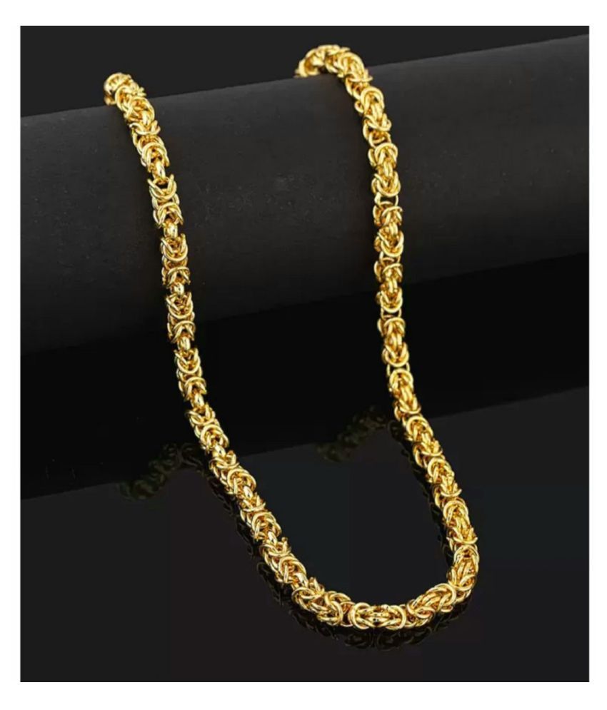 One Gram 22kt Gold Plated Neck Chain 