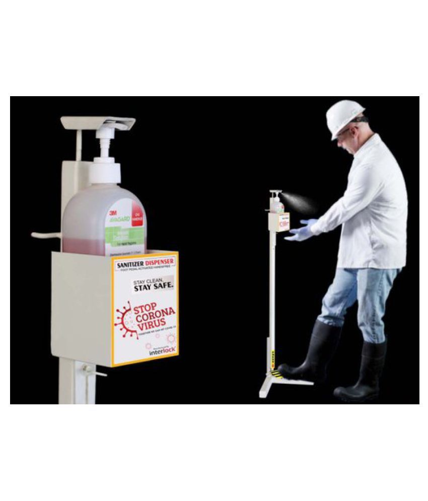 Urban Pedal Operated Sanitizing Dispensing Stand