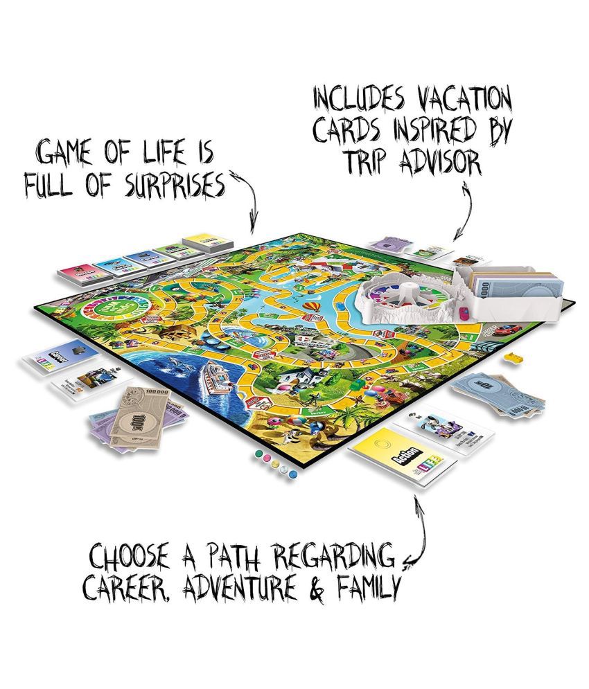 Chocozone Board Game of LIFE Games for 8 years old Boys  & Girls