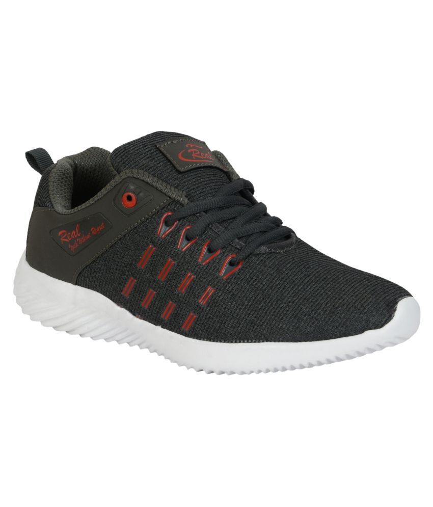     			Real Lifestyle Gray Casual Shoes