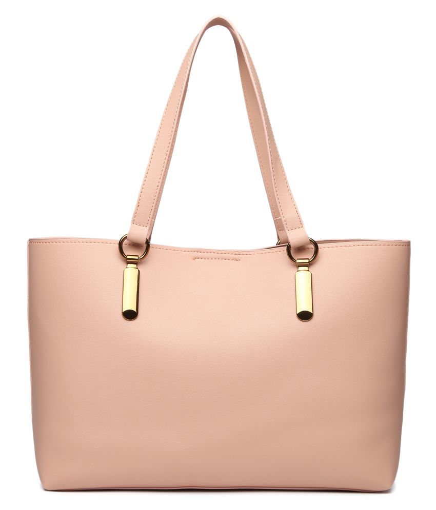 Diana Korr Beige P.U. Tote Bag Buy Diana Korr Beige P.U. Tote Bag