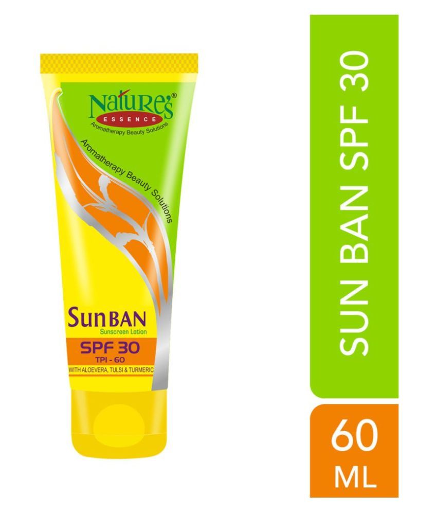 nature's sunban gold spf 30