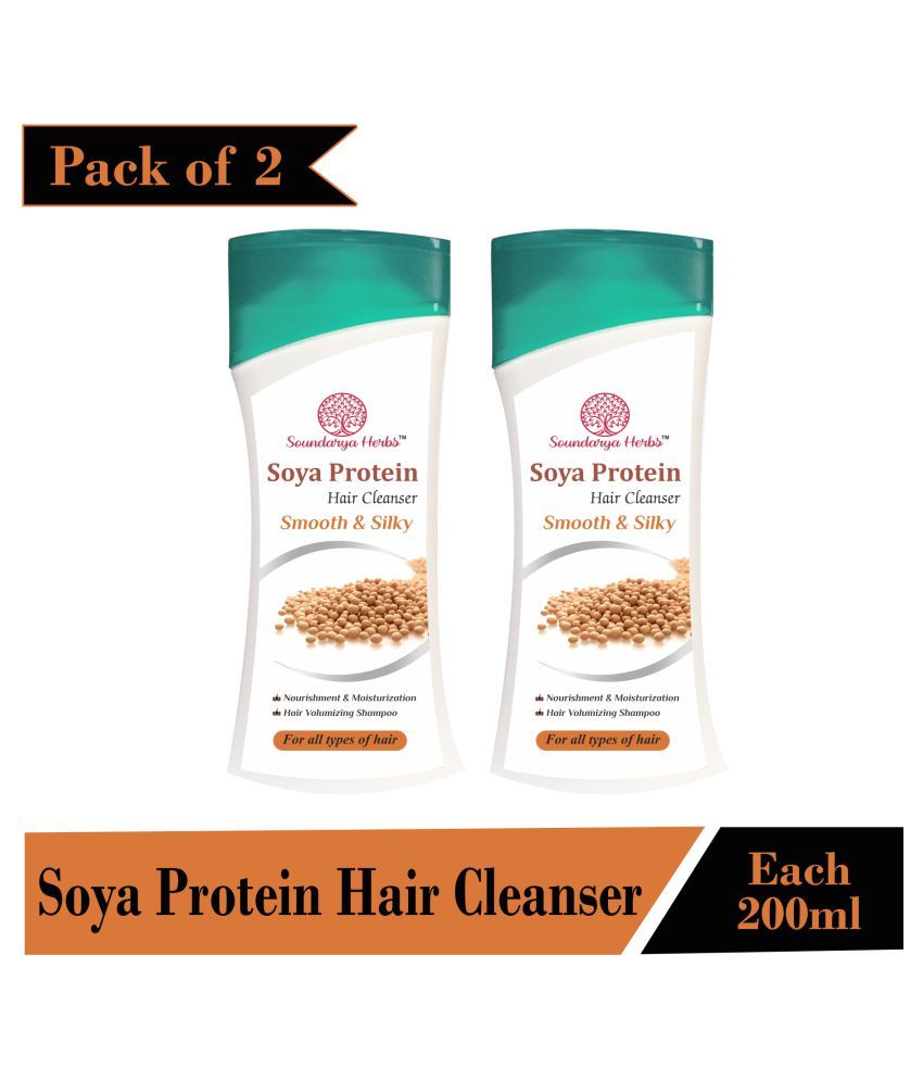 Soundarya Herbs Soya Protein Hair Cleanser Smooth & Silky Shampoo 200