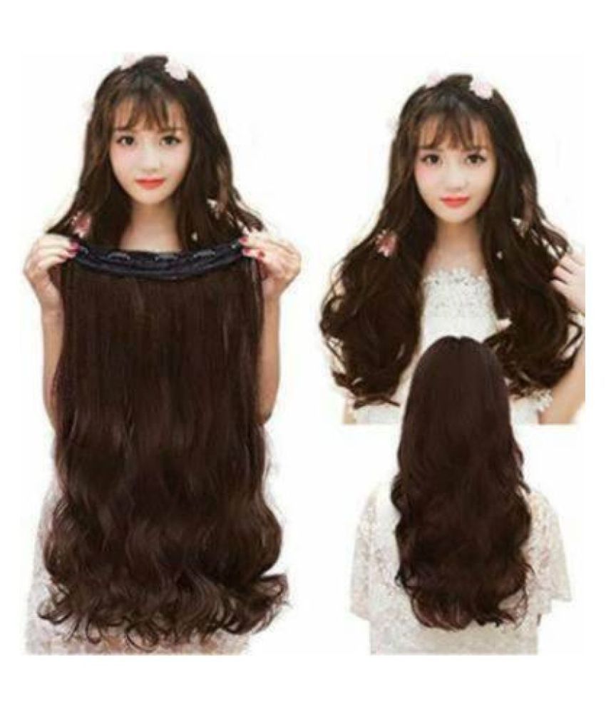 Crazy Hair Clip In Hair Extension Brown: Buy Crazy Hair Clip In Hair ...