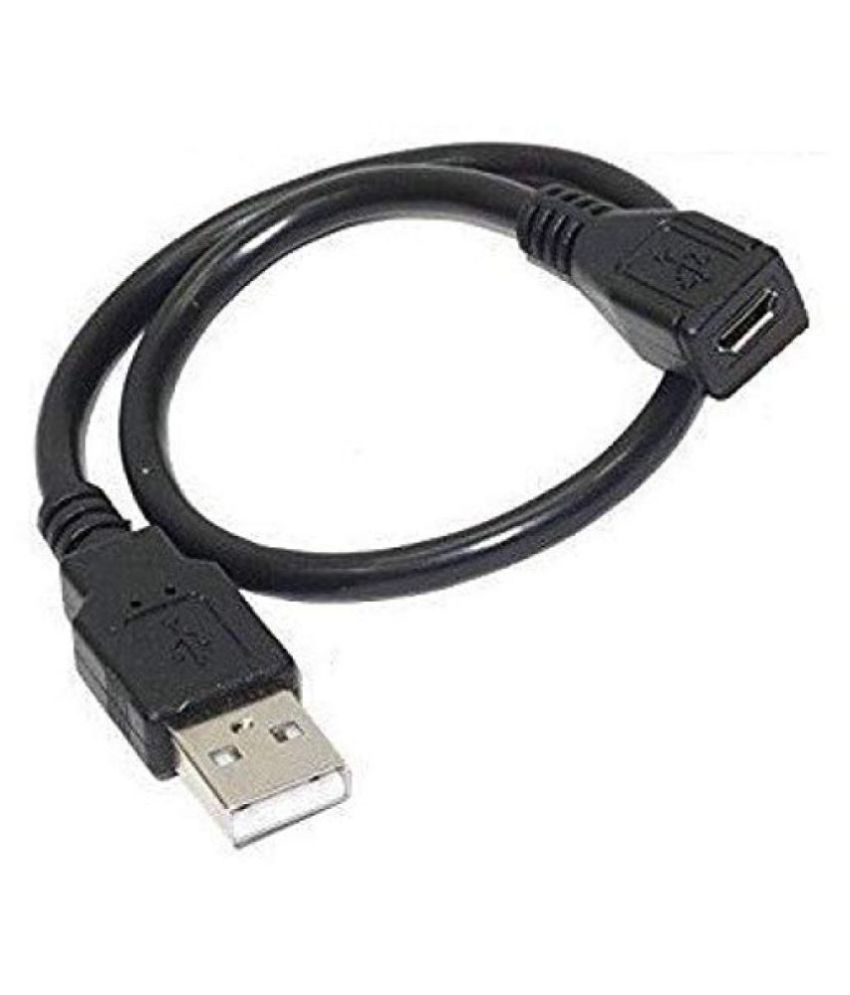 Ever Forever Micro USB Female to 3.0 USB Male Aadhar Card Device #039;s/Female OTG Cable