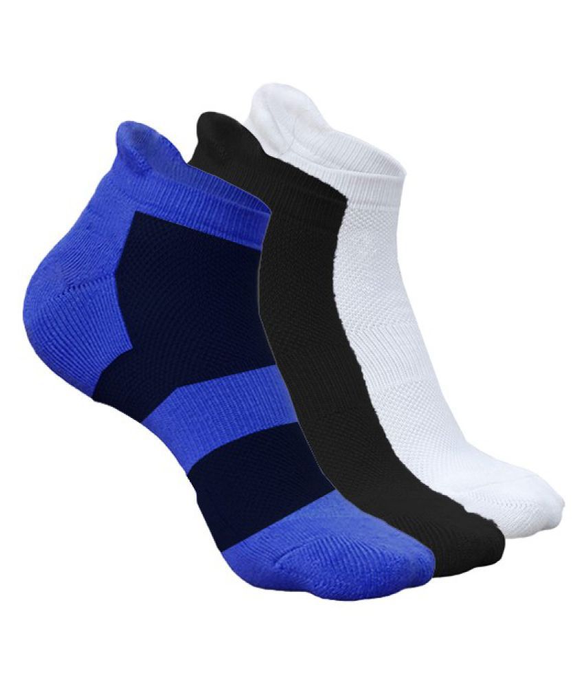 Women's & Girls Sports Socks Bamboo Blended Cotton with Heel Tab pack ...