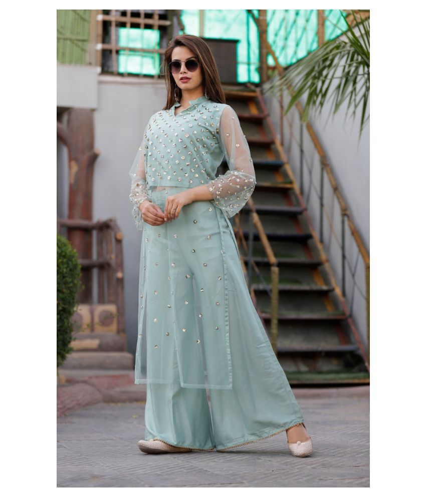 Rajshri Creations Net Kurti With 