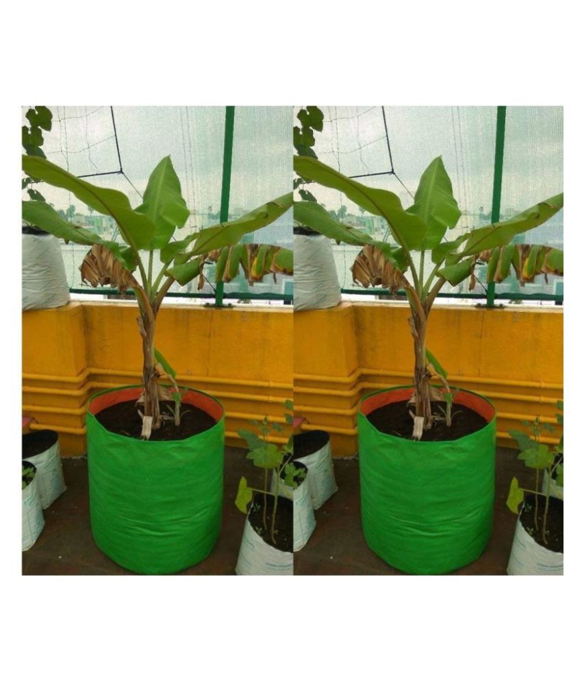 Grow bag for terrace gardening Big size18x18 inches Pack of 2 Bags