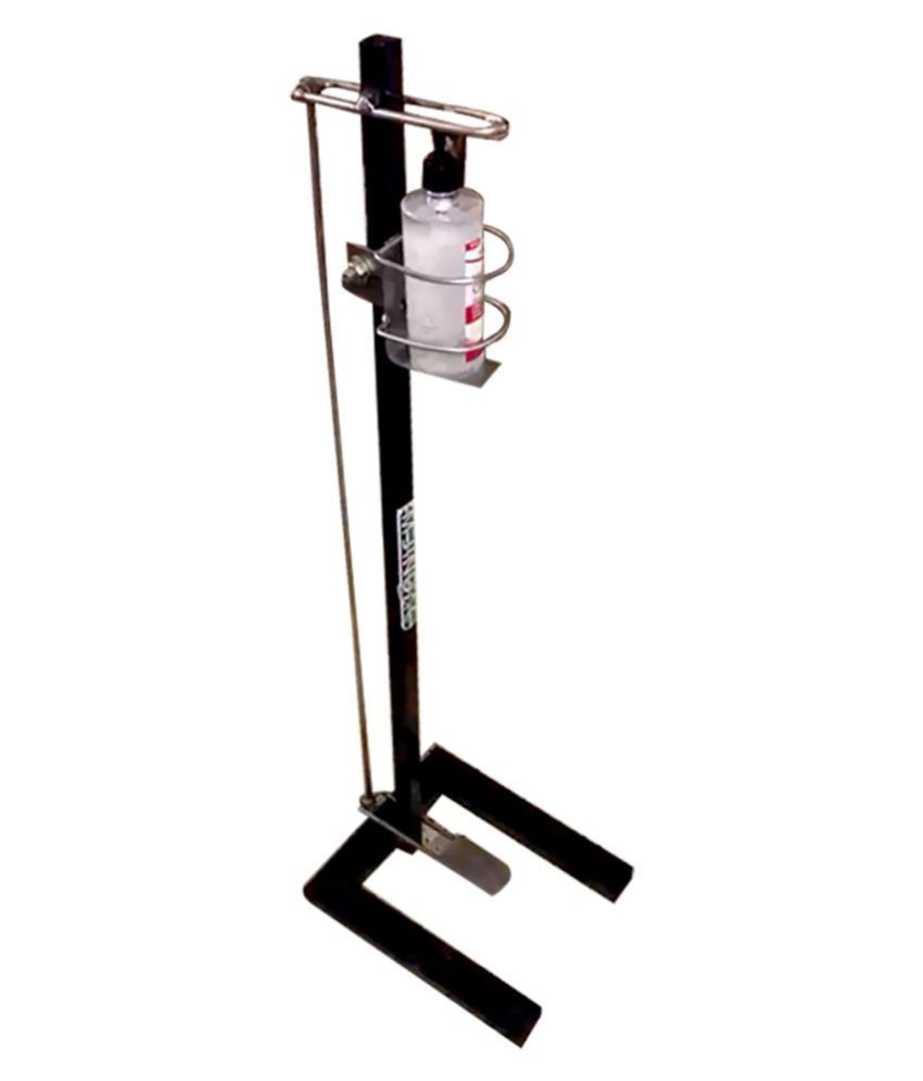 SECURE Touchless Dispenser Stand Stainless Steel Gadget Tool Buy