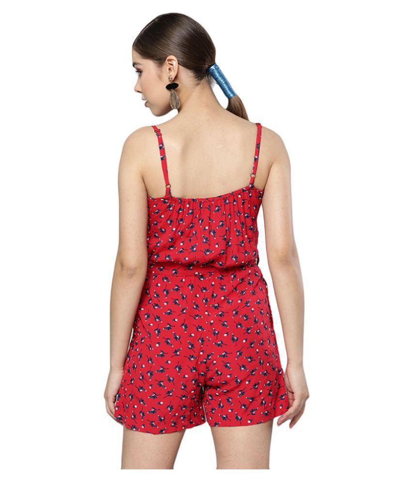polyester jumpsuit