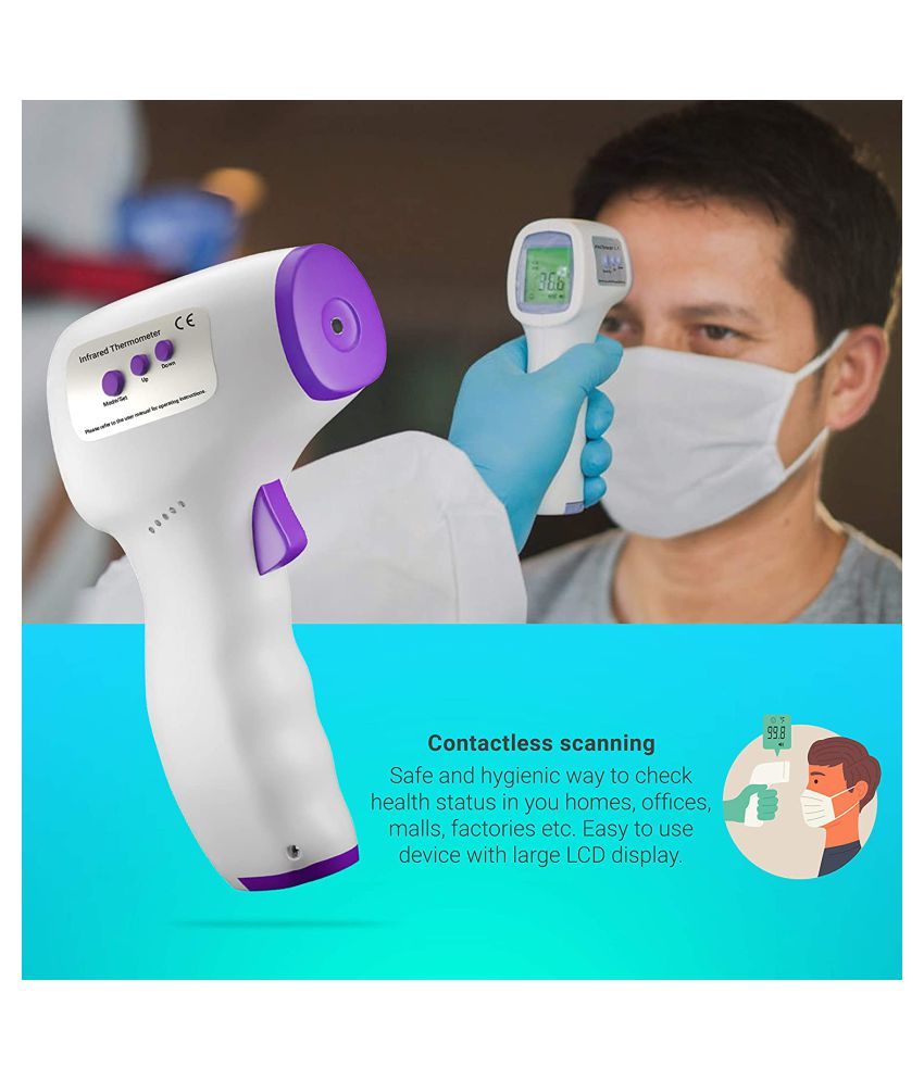 Zebronics Zebronics Contactless Infrared Thermometer AD801 Hard Buy