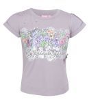 Cutecumber Girls Polyester Tops ( Gray )