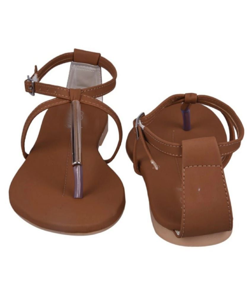 branded flat footwear for ladies