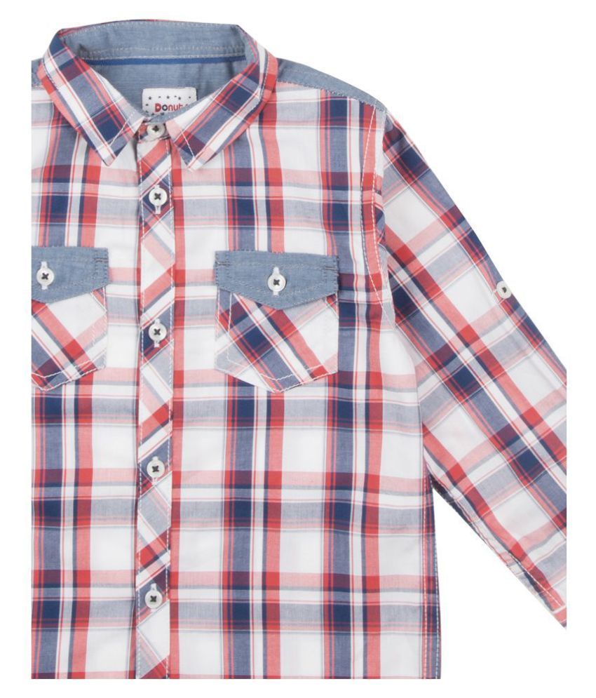 next boys check shirt