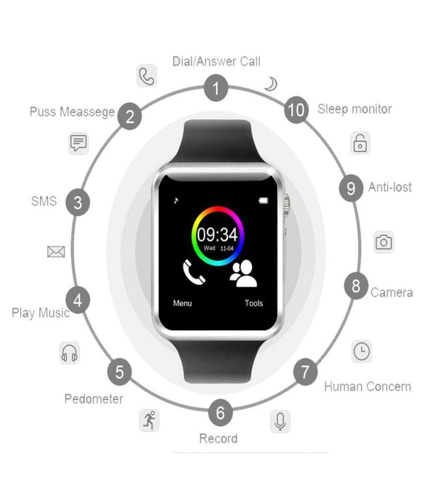 chisel unisex bluetooth 4g smart watch