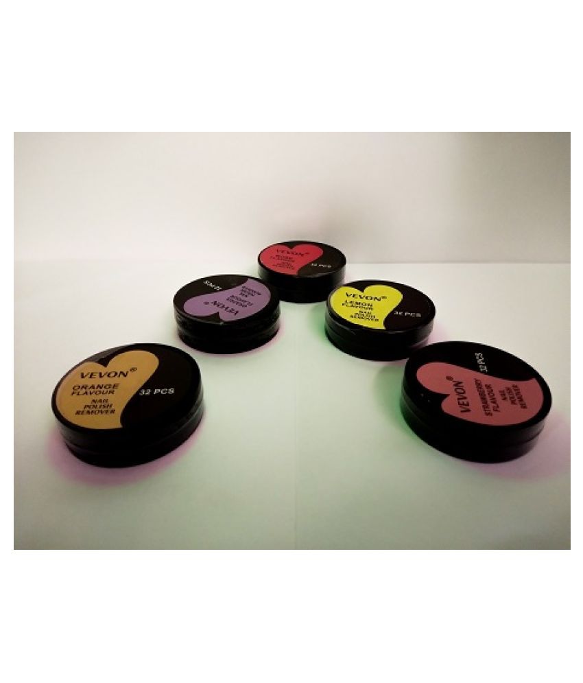 BASU JI Nail Paint Remover Pads 10 mL Pack of 4 Buy BASU JI Nail Paint