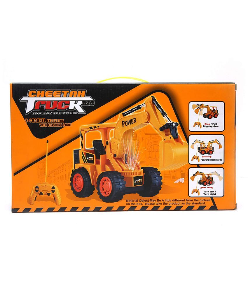 Wembley Toys Wireless Remote Control JCB Excavator with Lighting Wheels