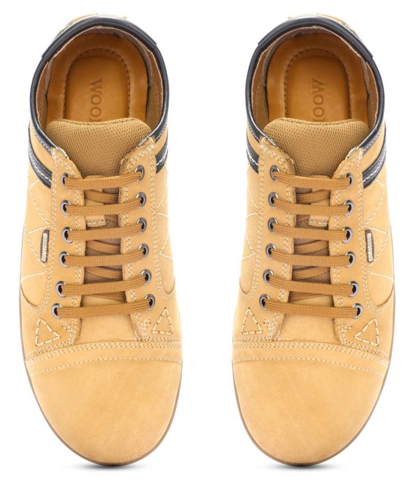 woodland camel loafers shoes