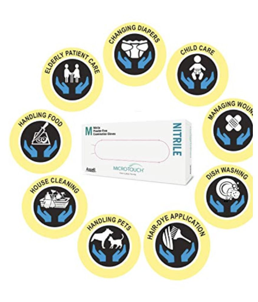 Ansell Non Sterile Examination Gloves (No of Products) 150 (Gloves) Buy Ansell Non Sterile