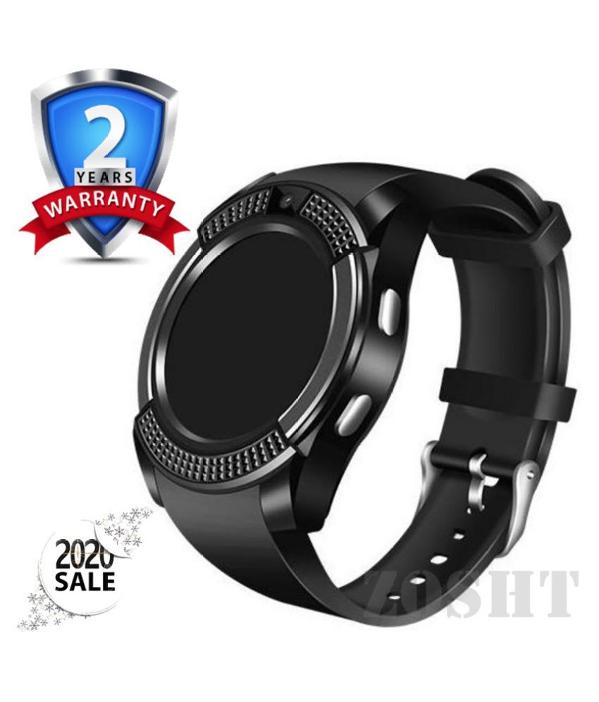 v8 round smartwatch