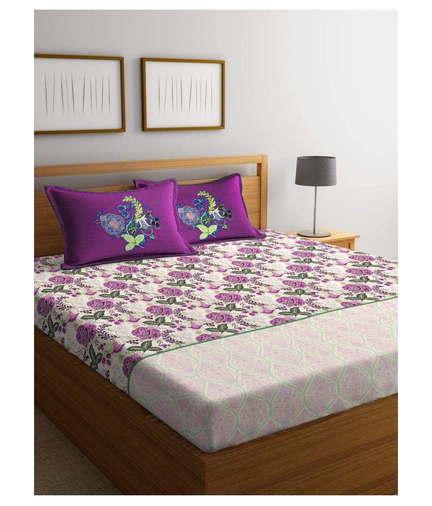 Portico Cadence Bedsheet Cotton Double 