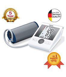 Beurer BM 28 Automatic Upper Arm Blood Pressure Monitor With Adaptor