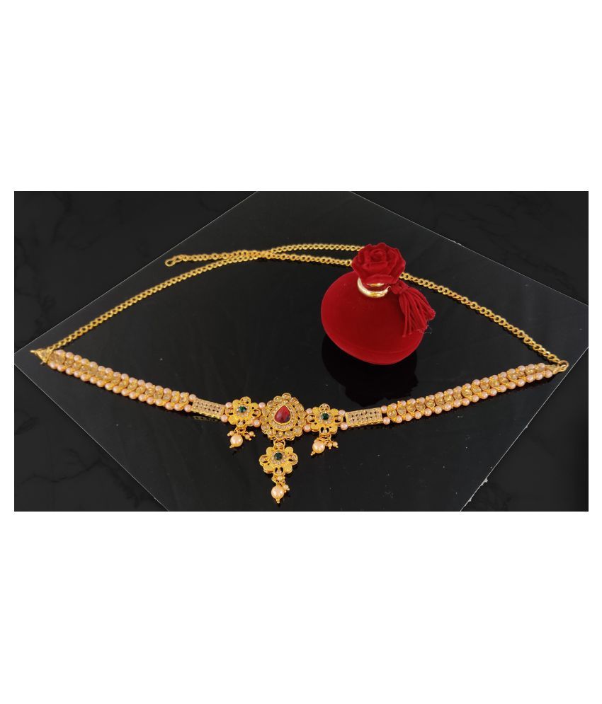 Gold plated kamarband online Outlet