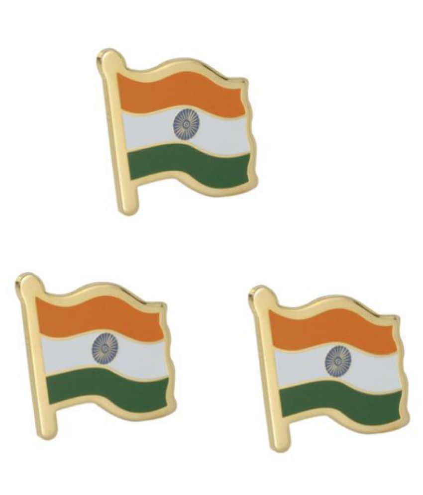 Indian Flag Lapel Pin: Buy Online at Low Price in India - Snapdeal