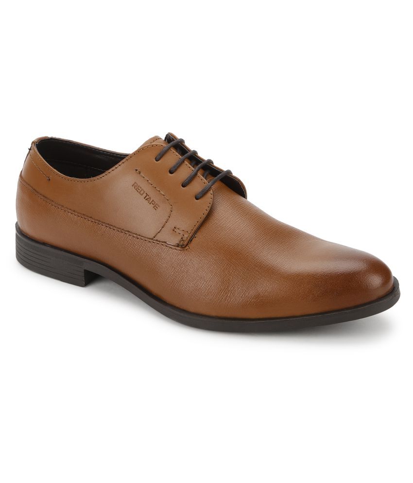 red tape derby formal shoes