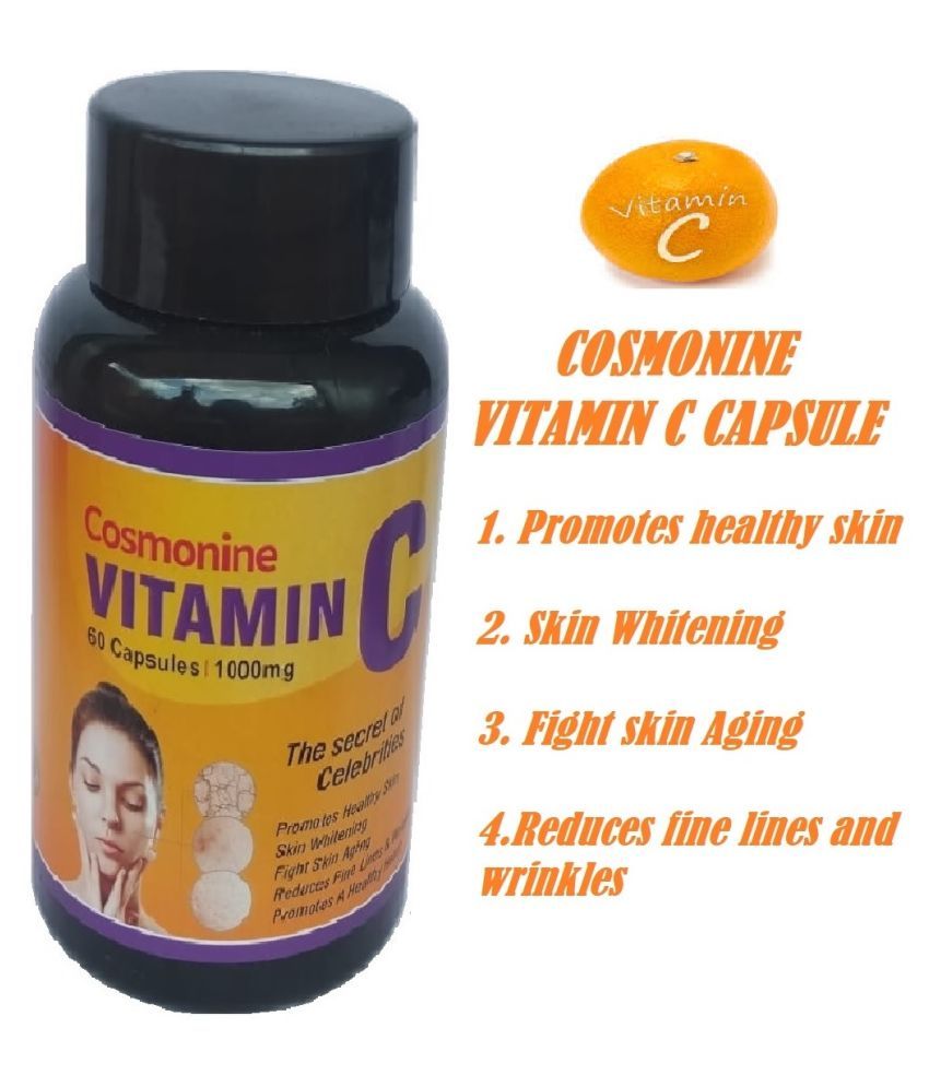 Cosmonine Vitamin C Scar Removal,Wrinkle Free Skin Capsule 1000 mg Buy