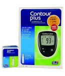 Contour Plus Glucometer with 10 Strips Glucometer