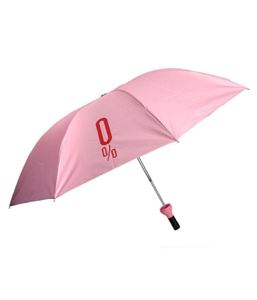 wine bottle Pink umbrella 3 folding sunscreen UV protection For Girls ...