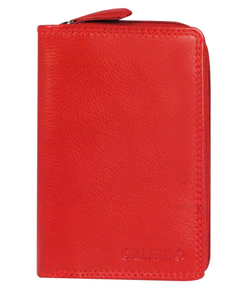     			Calfnero Red Wallet