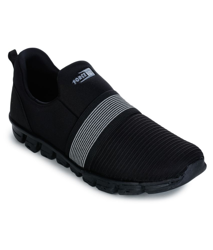 liberty black sports shoes