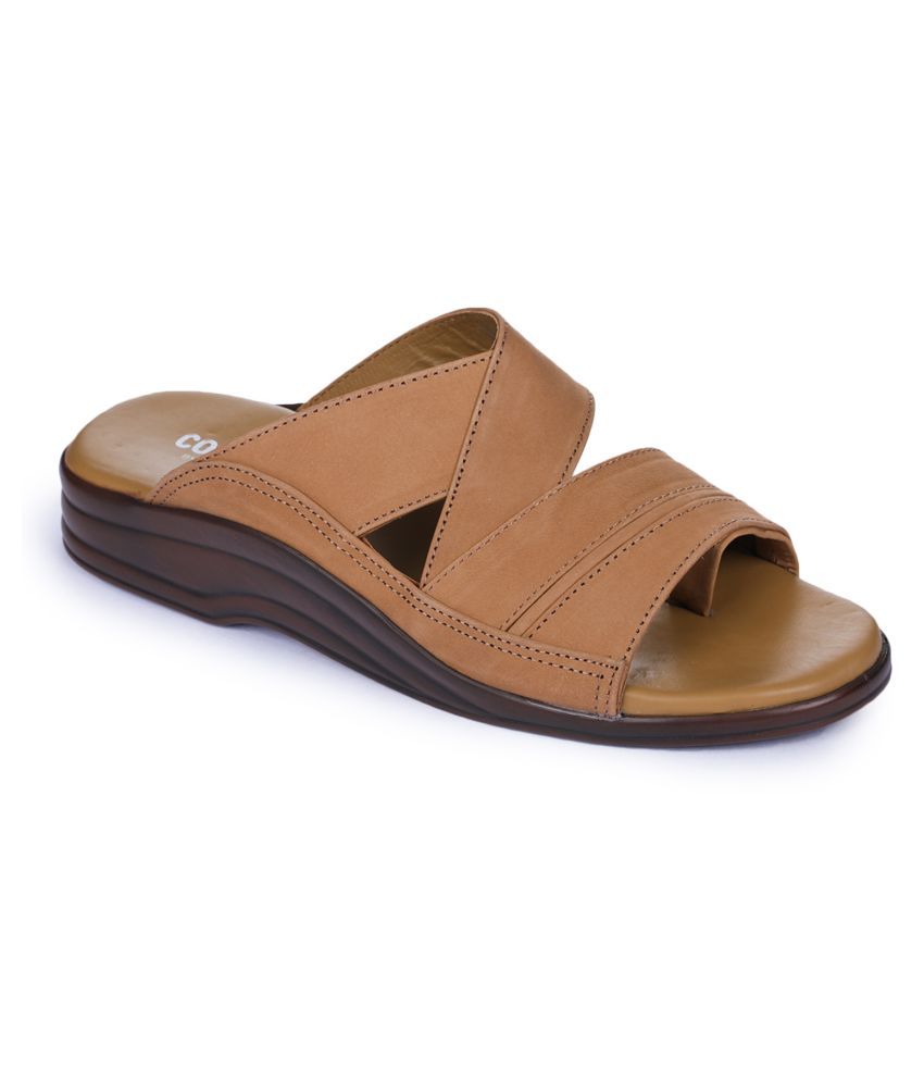     			Liberty Brown Flip Flops