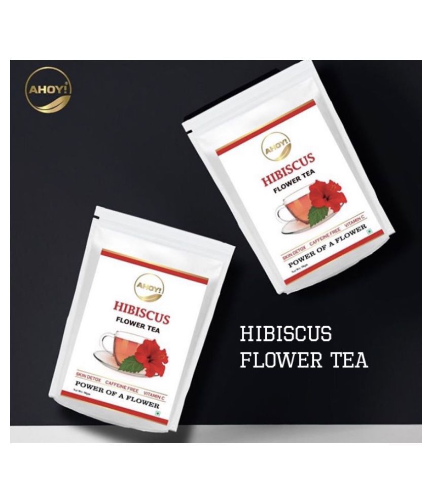 AHOY! Hibiscus Tea Loose Leaf 50 gm Pack of 2