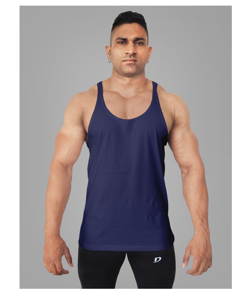 navy sleeveless tshirt