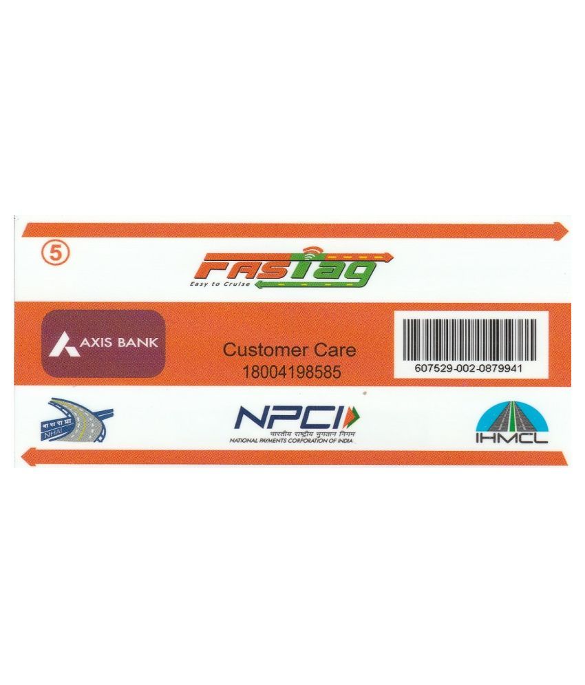 CSC FASTag Others In Car Sticker Orange Buy CSC FASTag Others In Car