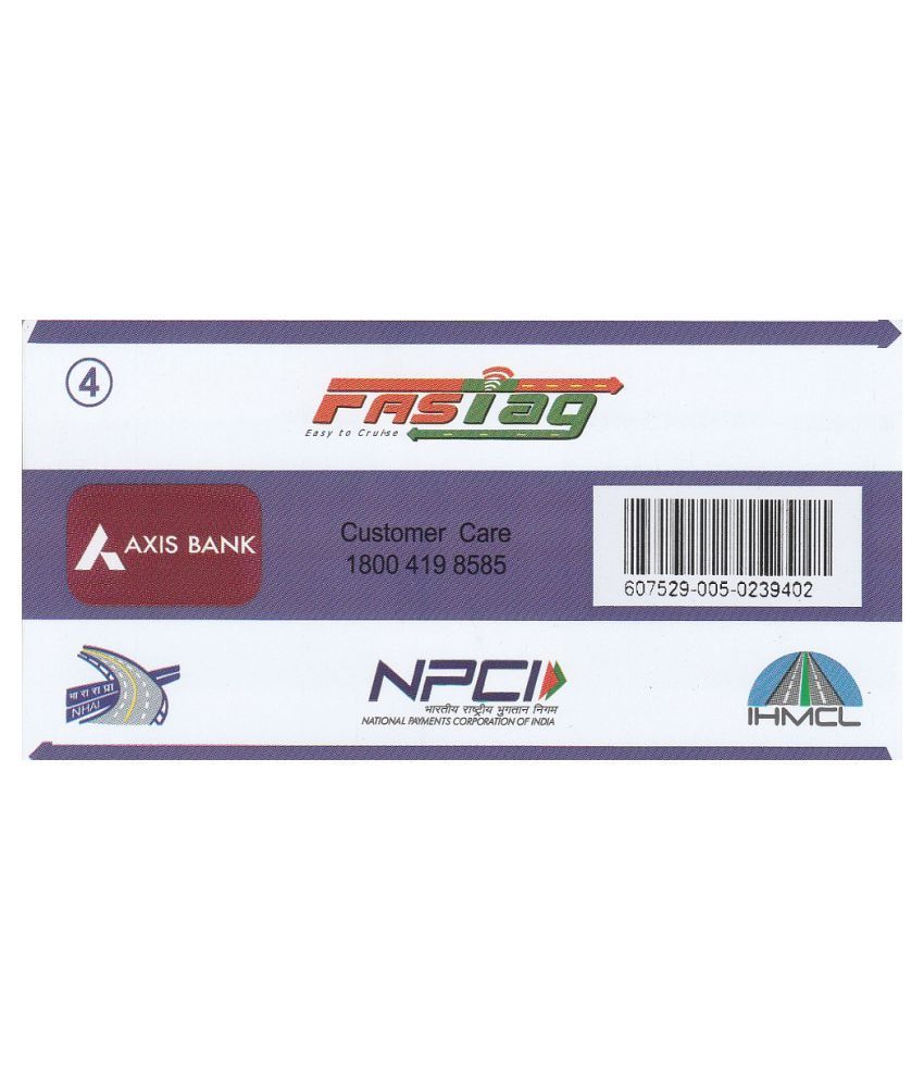 CSC FASTag Others In Car Sticker Purple Buy CSC FASTag Others In Car