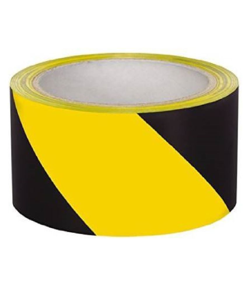 MASCO Zebra Floor Marking Tape 2 Inch x 20 Mtrs (Pack of 6) Buy