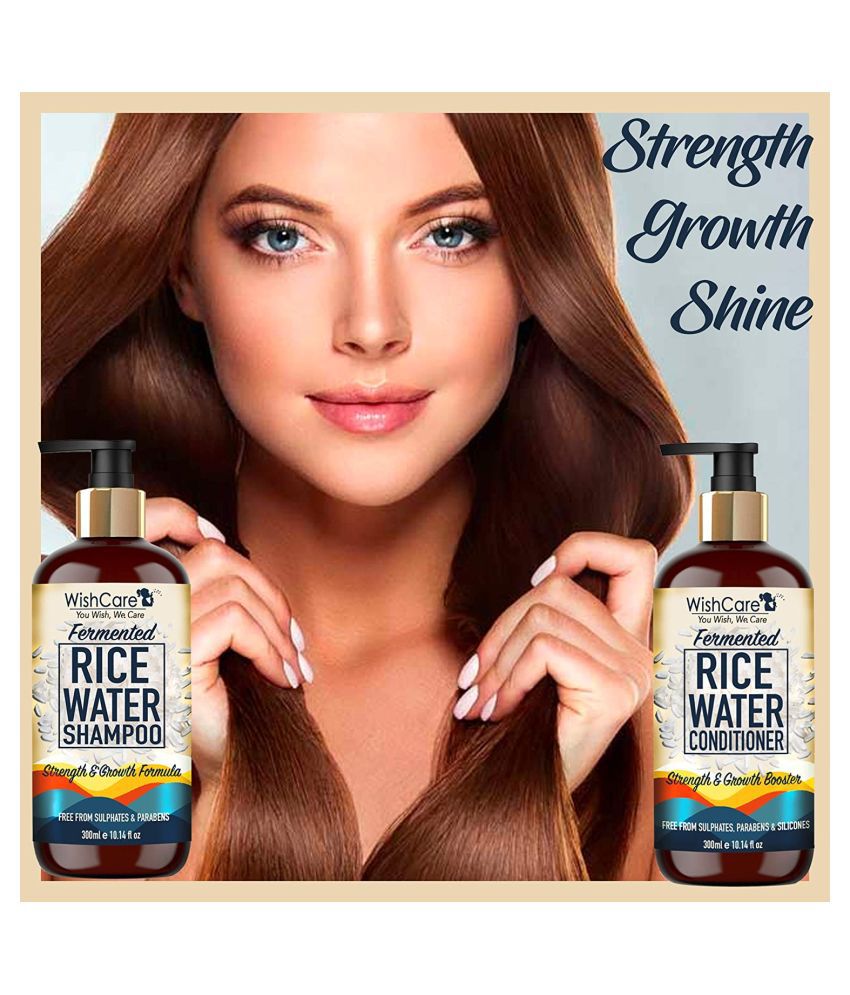 WishCare Fermented Rice Water Hair Kit Strength & Growth