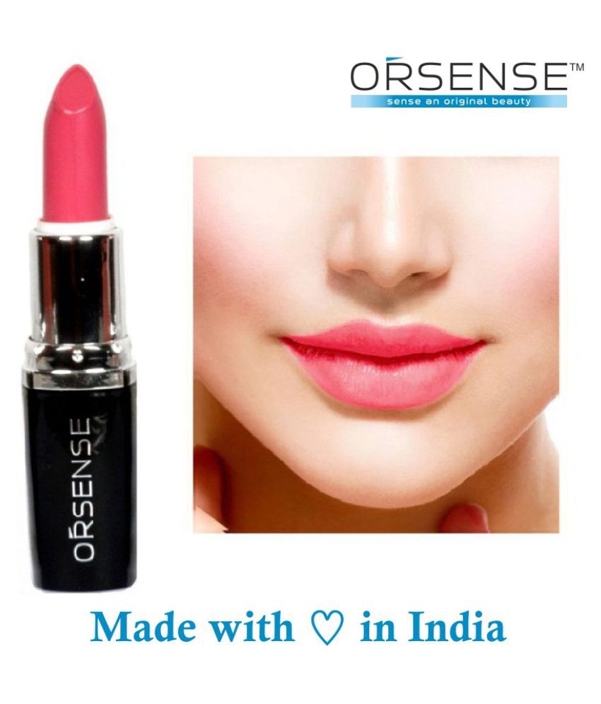     			orsense Lip Color Creme Lipstick Exotic Pink Flamingo Pink SPF 10 3 g