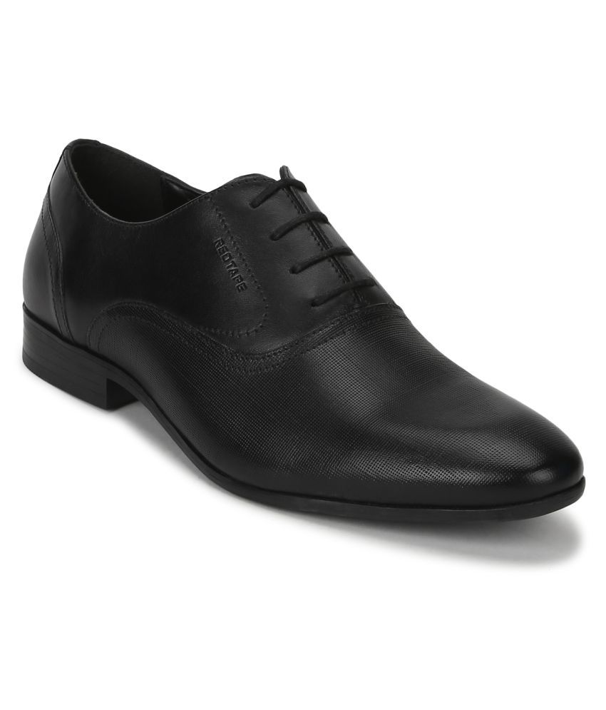 red tape oxford shoes in patent leather