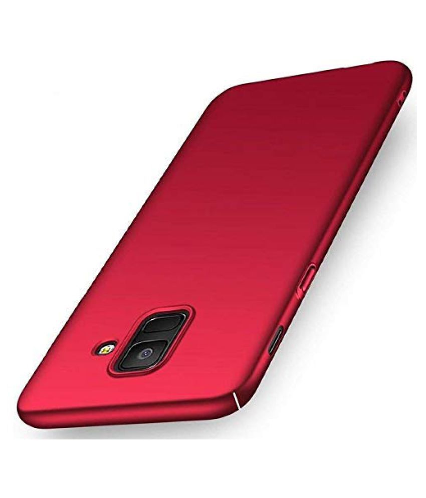Samsung Galaxy J6 Plus Shock Proof Case Vikefon Red 4 Cut Back Case